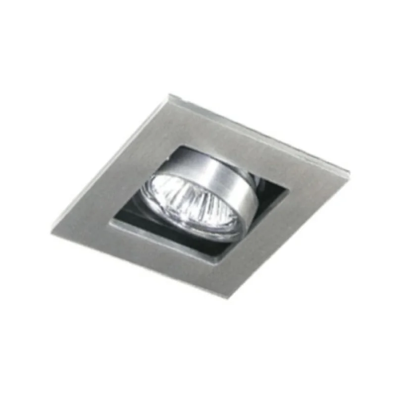 Recessed Downlights ACA Lighting BS3601 – downlight for recessed mounting in matt chrome, 1X35W