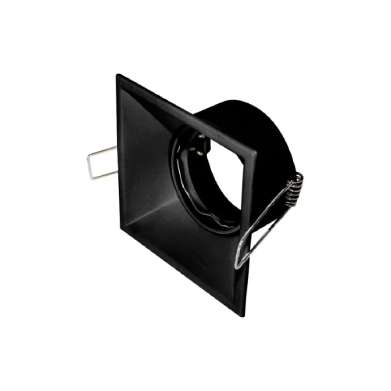 Луни за вграждане Trimless SQUARE GLGUQ1B – ACA Lighting луна за вграждане в черен, 1X10W