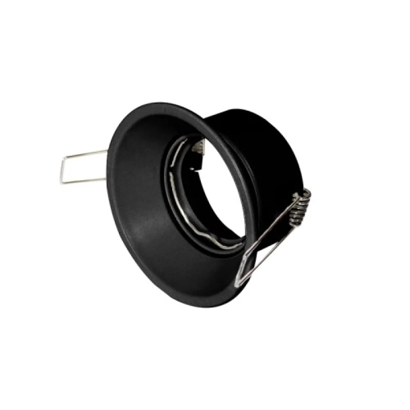Луни за вграждане Trimless MOVABLE GLGUR1B – ACA Lighting луна за вграждане в черен, 1X10W