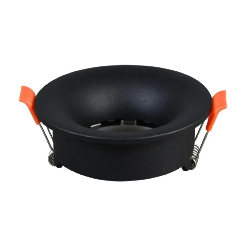 Луни за вграждане Round BLACK GLGURBIP20 – ACA Lighting луна за вграждане в черен, 1X10W