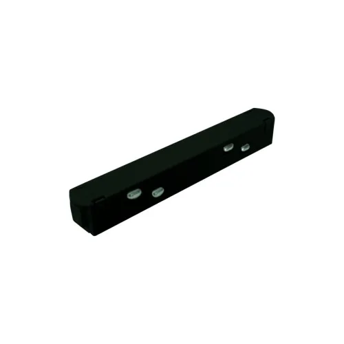 Magnetic MSCB – ACA Lighting електрически конектор за права връзка за магнитна шина 48V в черен
