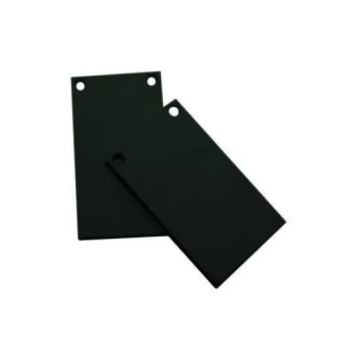 Свързващ елемент Magnetic MSRECB – ACA Lighting крайни капачки (2 бр.) за магнитна шина за открит монтаж в черен