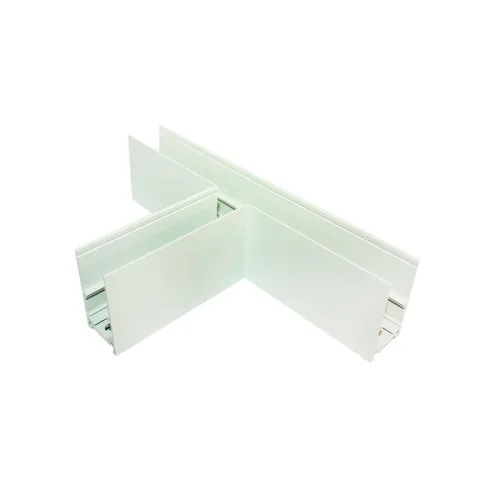 Свързващ елемент Magnetic MSTW – ACA Lighting Т-конектор за магнитна шина за открит монтаж в бял