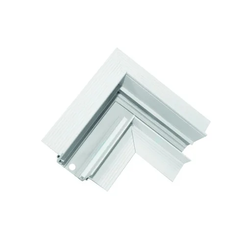 Magnetic MT90W – ACA Lighting ъглов конектор 90° таван-таван за магнитна шина за вграждане trimless в бял