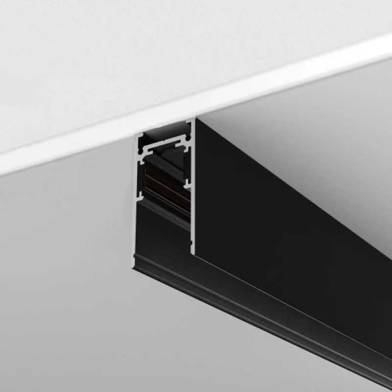 Magne MS2MB – ACA Lighting магнитна шина за открит монтаж в черен