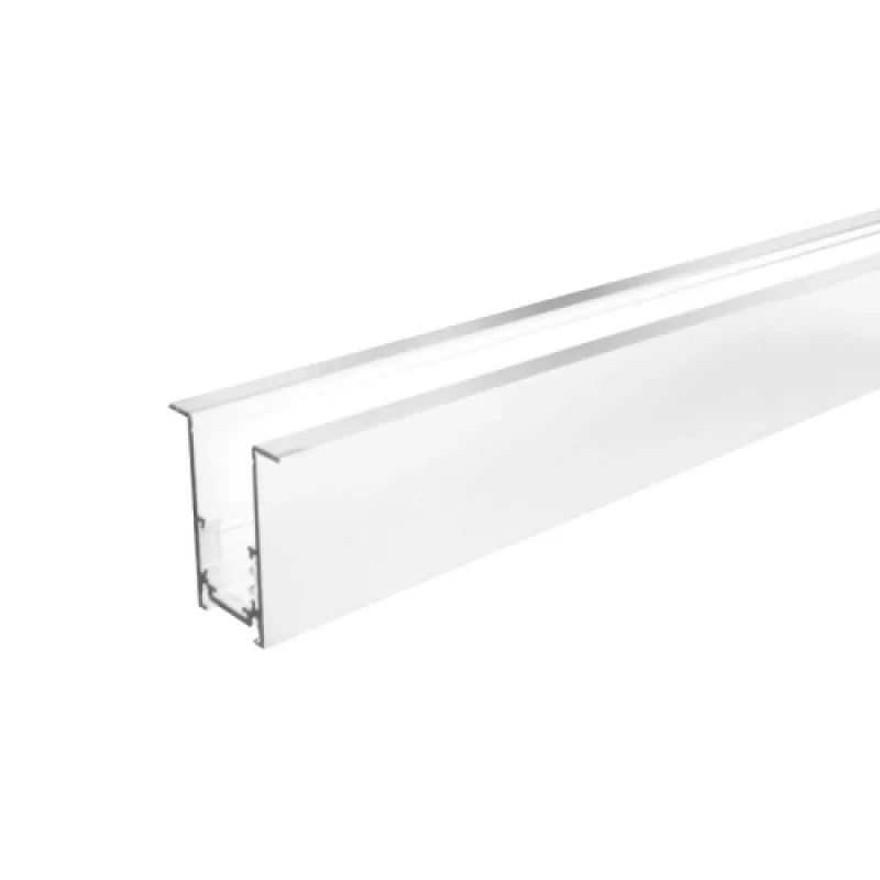Релса Magnetic MR1MW – ACA Lighting магнитна шина за вграждане в бял