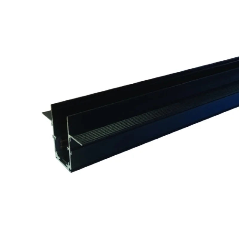 Релса Magnetic MT2MB – ACA Lighting магнитна шина за вграждане в черен