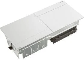 Furniture sockets Retractable desk box 2x4 modules with mounting kit, white, Incara Pop-Up Legrand 654805