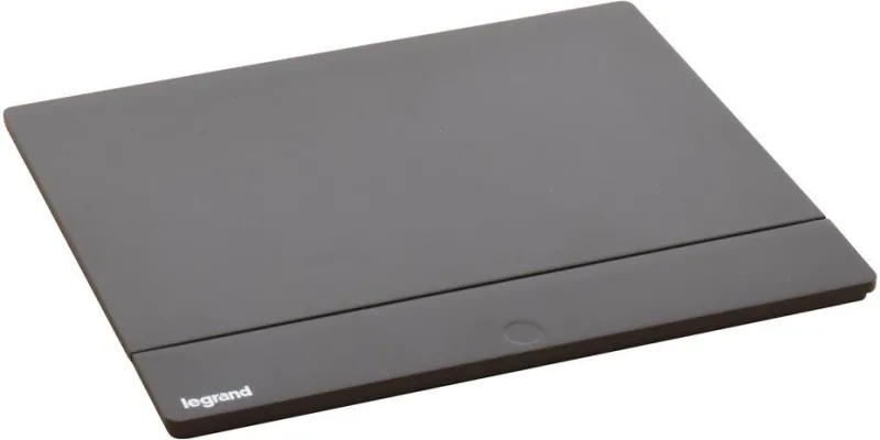 Furniture sockets Retractable desk box 4 modules with mounting kit, black, Incara Pop-Up Legrand 654802