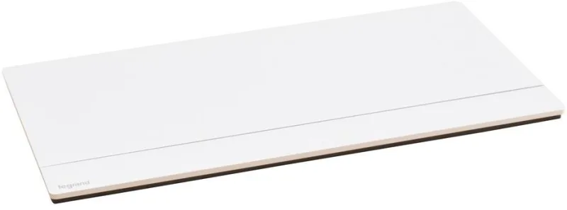 Furniture sockets Retractable desk box 8 modules with mounting kit, aluminium, Incara Pop-Up Legrand 654811