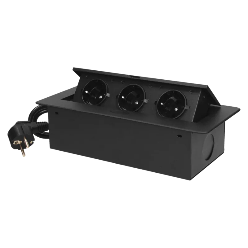 Furniture sockets Мебелна кутия OR-GM-9033(GS)/B