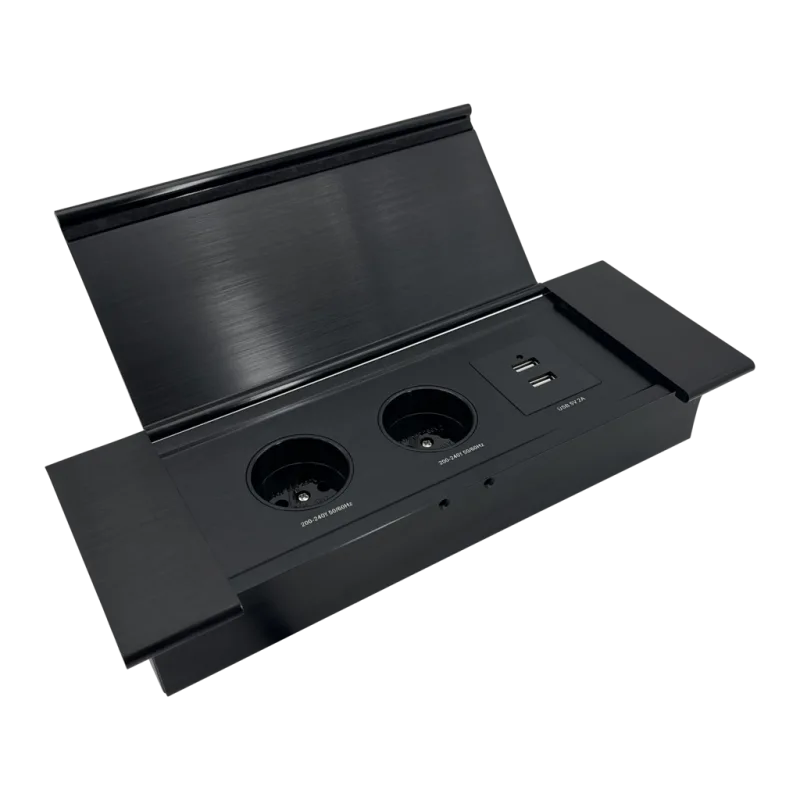 Furniture sockets Мебелна кутия OR-GM-9048(GS)/B