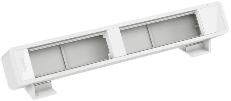 Furniture sockets On-desk box for 2x6 Mosaic modules, 371x79x86 mm, white, Incara On Desk Legrand 655102WH