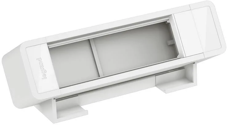 Furniture sockets On-desk box for 6 Mosaic modules, 213x79x86 mm, white, Incara On Desk Legrand 655100WH