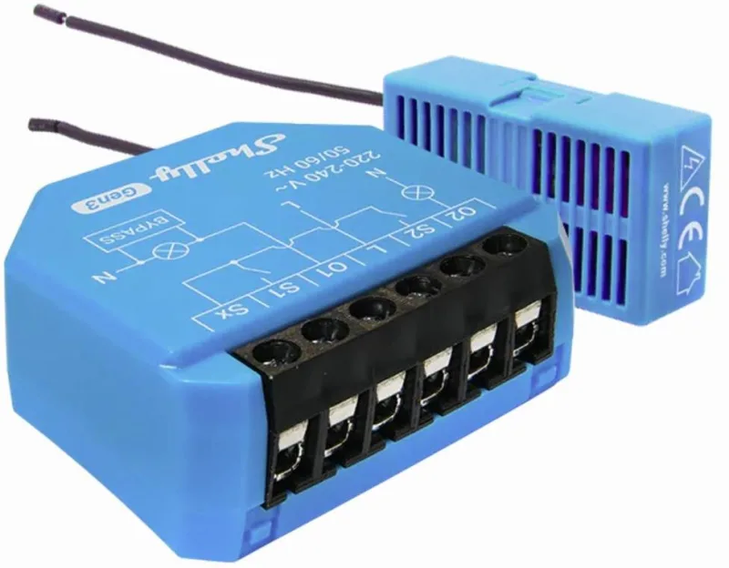 Smart relay Shelly 2L Gen3