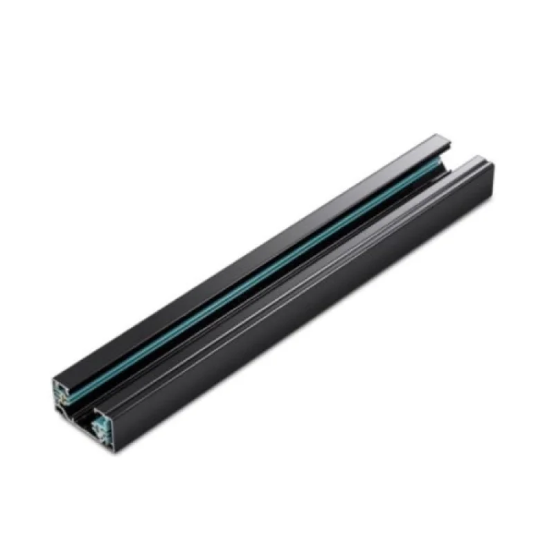 Релса One- 2W2MB – ACA Lighting монофазна шина за открит монтаж в черен, IP20