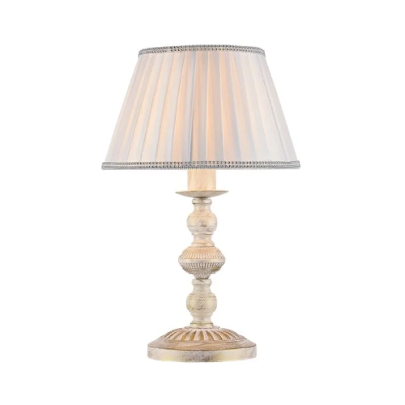 Настолни лампи Dijon DL7611T – ACA Lighting настолна лампа в антично бял, 1X60W