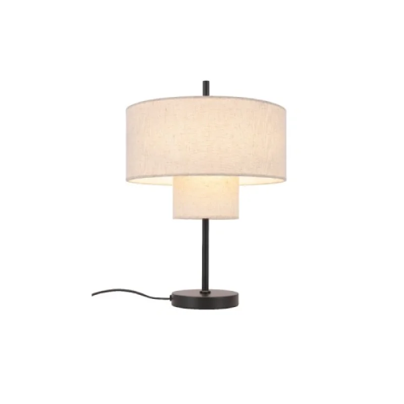 Table Lamps Anafi MT240323 – ACA Lighting table lamp in black, 2X20W