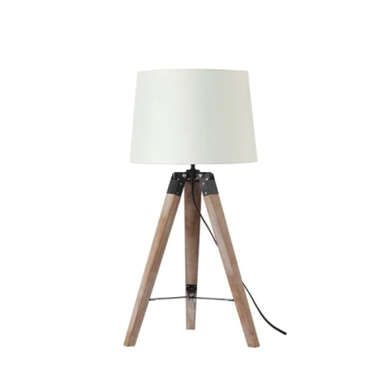 Настолни лампи Mousse TF17701TOBB – ACA Lighting настолна лампа в бежов, 1X60W