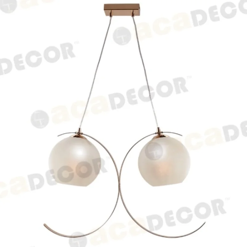 Пендели Iparelle DCR17502P – ACA Lighting пендел, 2X60W