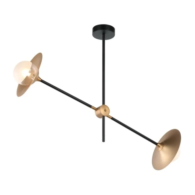 Layla HL4322C84BB – ACA Lighting пендел в месинг, 2X10W