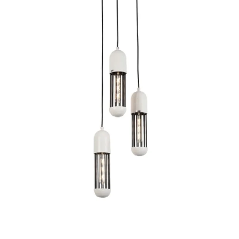 Пендели Lab HM173P27WH – ACA Lighting пендел в бял, 3X60W