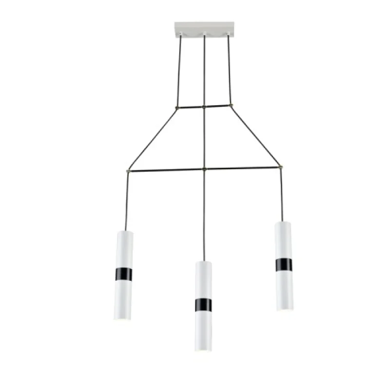 Da VINCI HM853P66WH – ACA Lighting пендел в бял, 3X35W