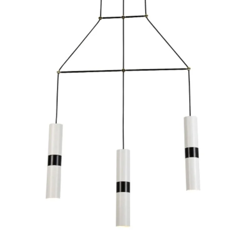 Пендели Da VINCI HM853P66WH – ACA Lighting пендел в бял, 3X35W