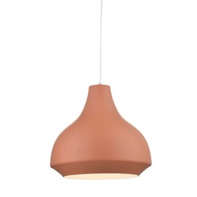 Пендели Havana KS080335KH – ACA Lighting пендел в тъмно червен, 1X60W