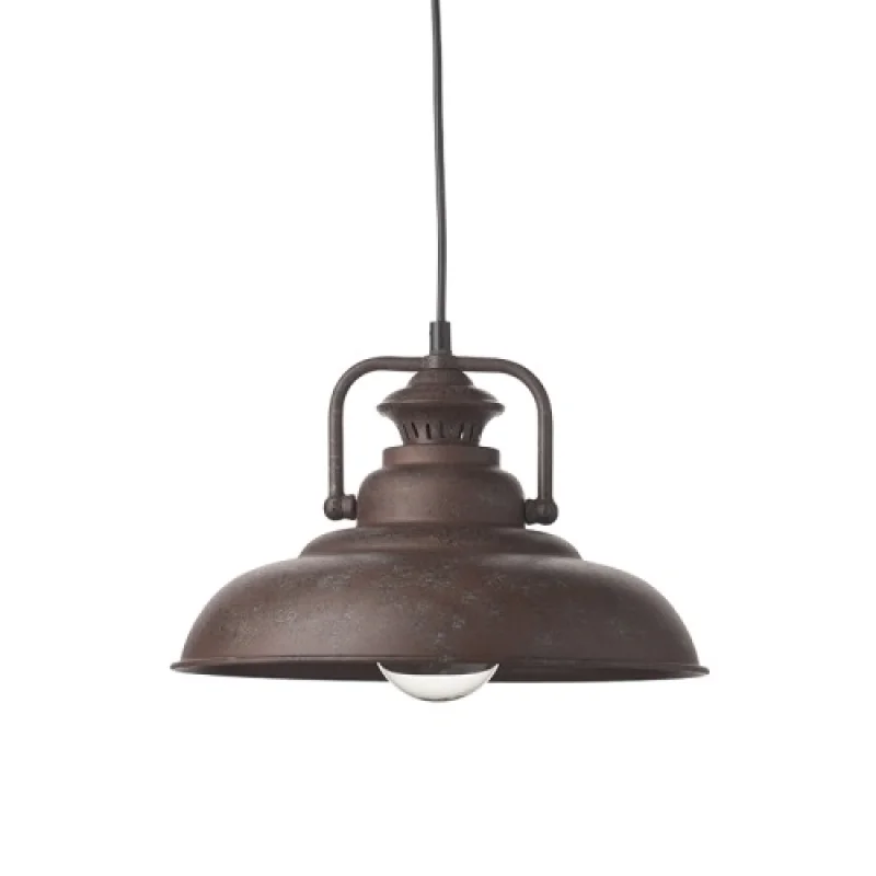 Пендели Gaia KS184331R – ACA Lighting пендел в ръждиво-кафяв, 1X60W