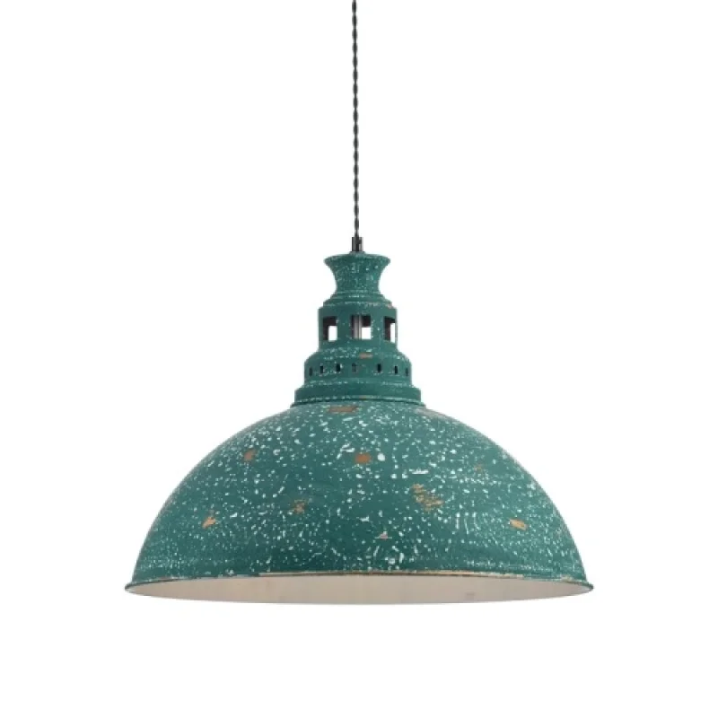 Пендели Nevada KS198450PTR – ACA Lighting пендел в антично зелен, 1X60W