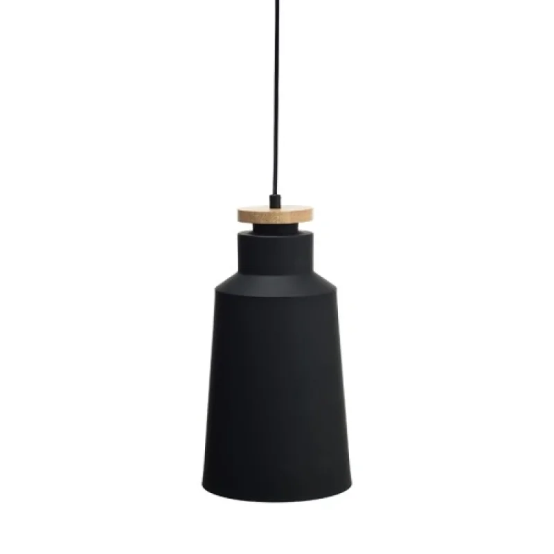Пендели Aeneas KS1987PBW – ACA Lighting пендел в черен, 1X60W