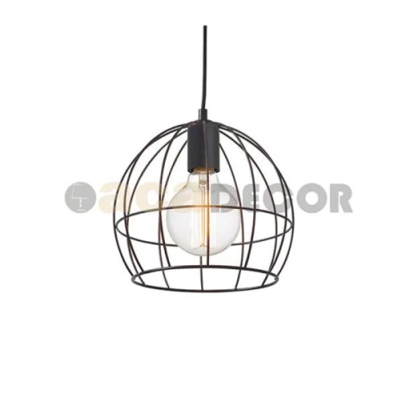Пендели Prometheus KS202925BK – ACA Lighting пендел в черен, 1X60W