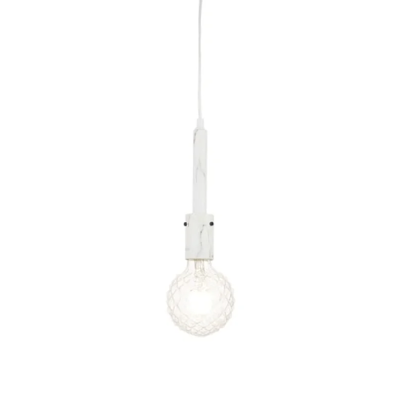 Pendant Lights Primo KS2084P51SMR – ACA Lighting pendant in antique white, 1X60W