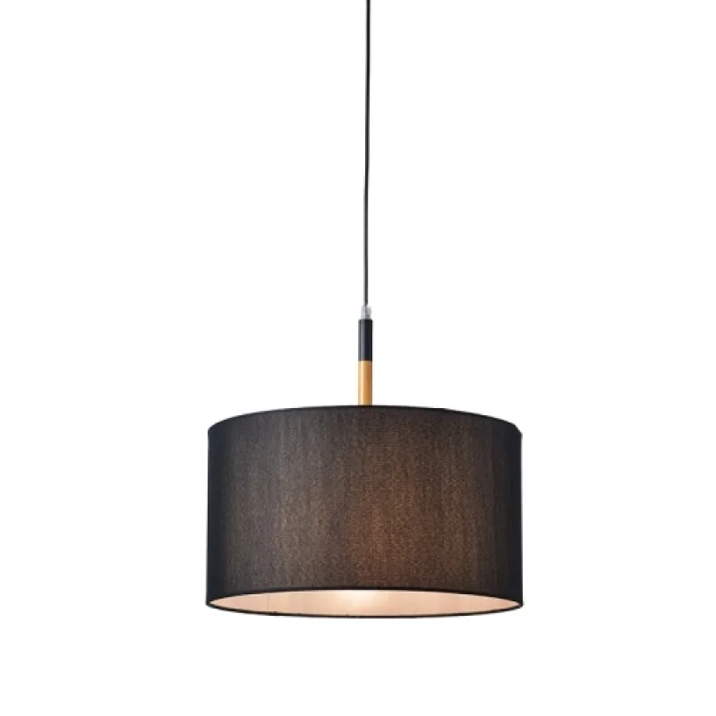 Пендели Yasmine OD650840PBK – ACA Lighting пендел в черен, 1X60W
