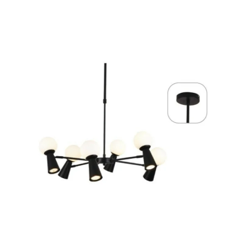 Pendant Lights Kimolos OD94206PB – ACA Lighting pendant, 9X7W