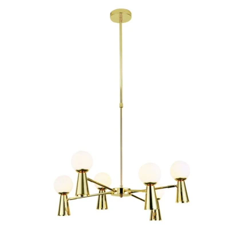 Kimolos OD94206PG – ACA Lighting pendant, 9X7W