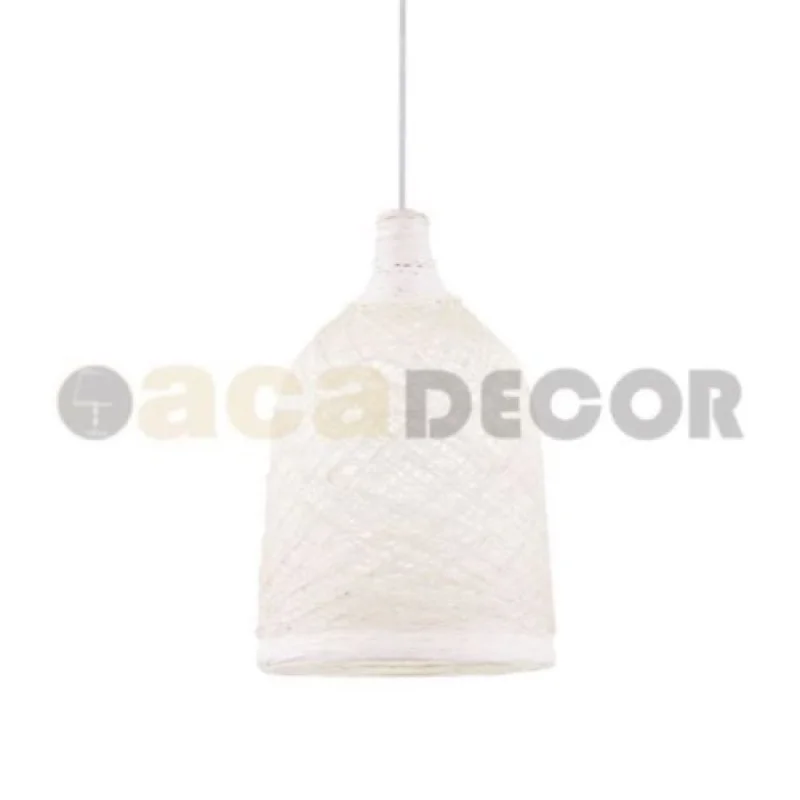 Пендели Petra SU05PWH – ACA Lighting пендел в бял, 1X60W