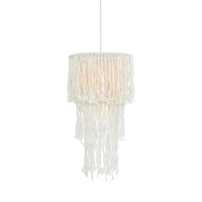 Pendant Lights Thassos TF20261P – ACA Lighting pendant in white, 1X20W