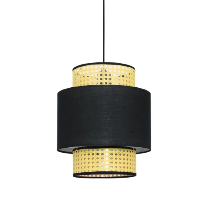 Пендели Nisyros TF20831PB – ACA Lighting пендел в черен, 1X60W