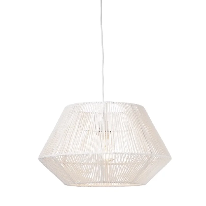 Пендели Peru V36320 – ACA Lighting пендел в бял, 1X40W