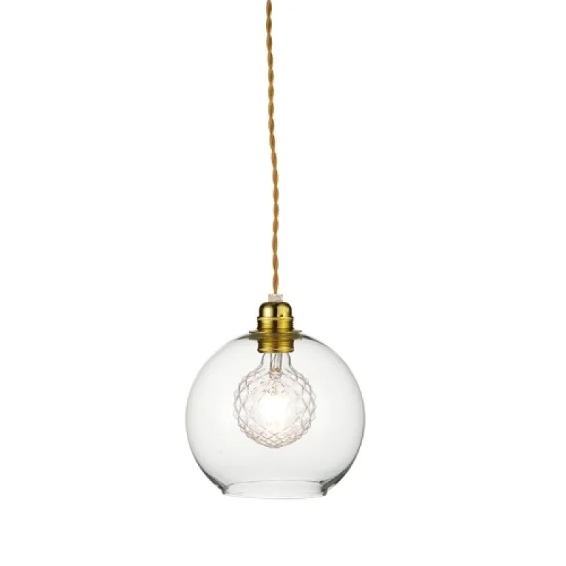 Пендели Pythia V3643320CL – ACA Lighting пендел в месинг, 1X40W