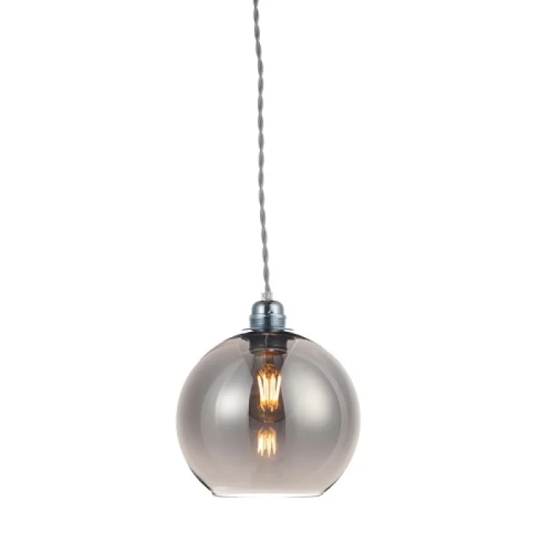 Пендели Pythia V3643320GY – ACA Lighting пендел в сребрист, 1X40W