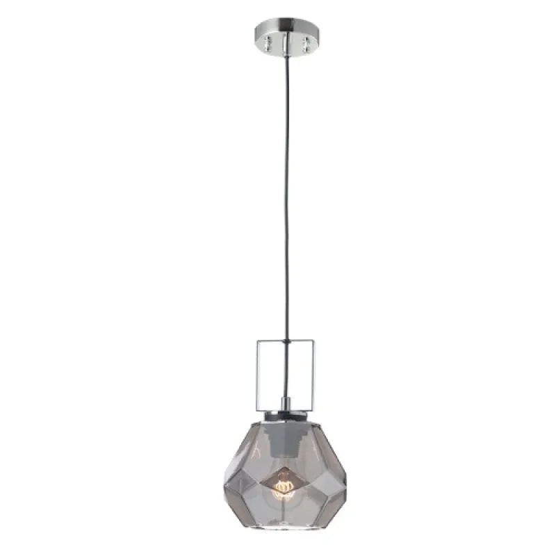 Пендели Diamondra V371481PG – ACA Lighting пендел в хром, 1X60W