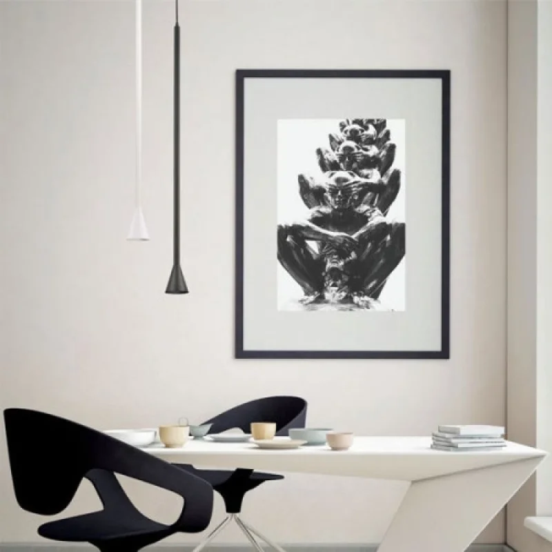 Pendant Lights Clouzot WHITE YL22801PWH – ACA Lighting pendant in white, 1X10W