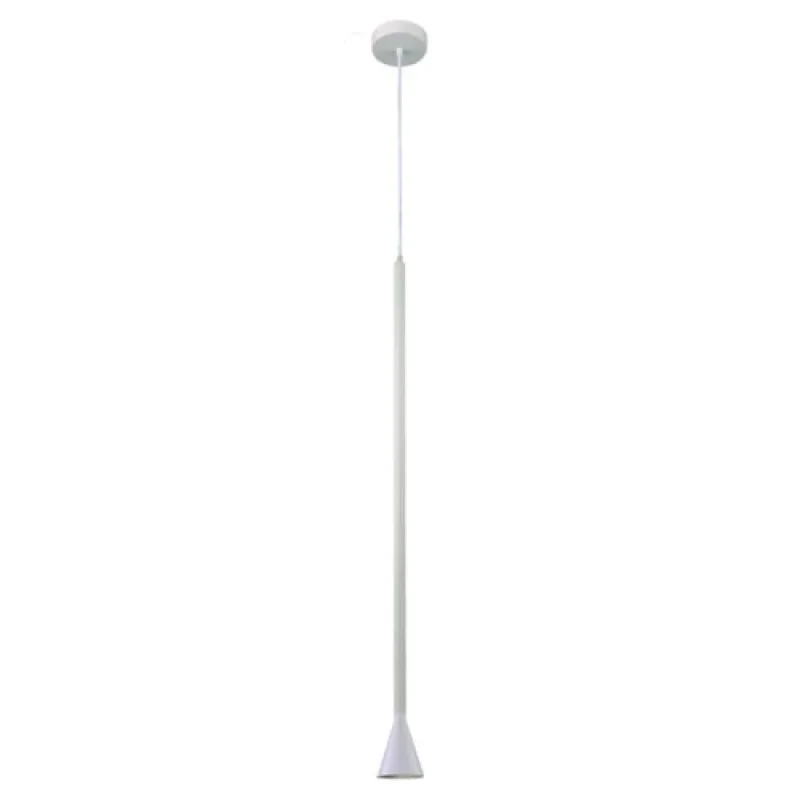 Clouzot WHITE YL22801PWH – ACA Lighting pendant in white, 1X10W
