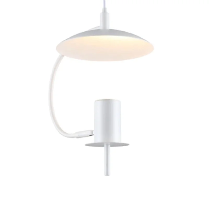 Pendant Lights Parachute ZM931P25W – ACA Lighting pendant in white, 1X50W