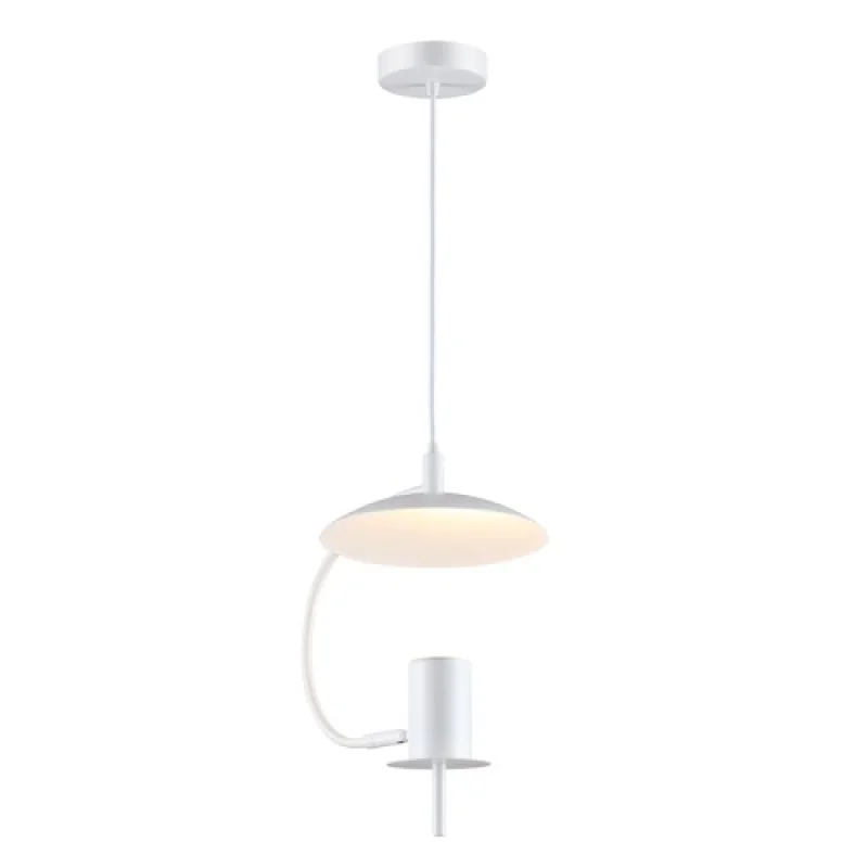Parachute ZM931P25W – ACA Lighting pendant in white, 1X50W