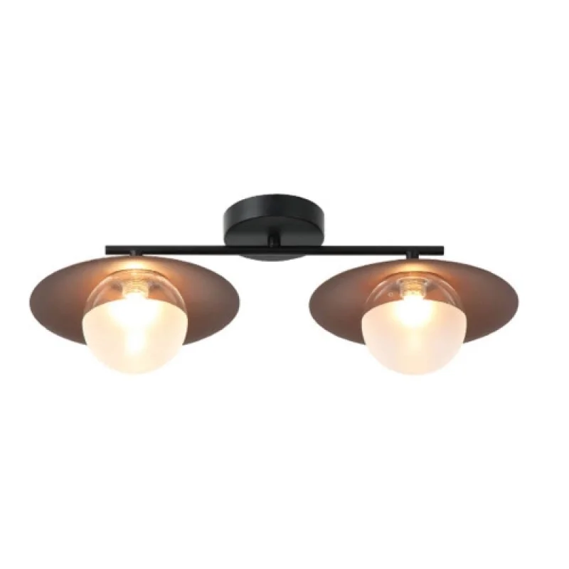 Ceiling Lights Hydra HL4302W47BC – ACA Lighting ceiling light in copper, 2X10W