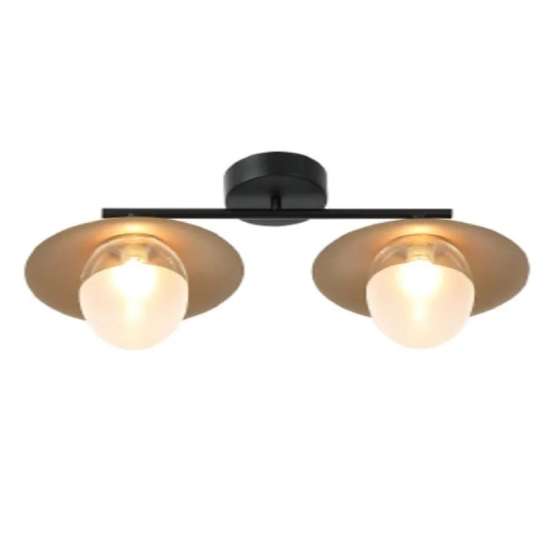 Layla HL4322W47BB – ACA Lighting плафон в месинг, 2X10W